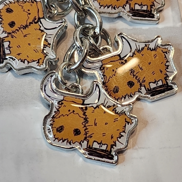 New Scotland Highland cow dangle keychain - Picture 5 of 6